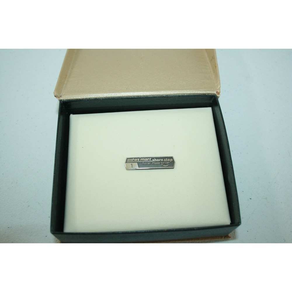 Fasmart Shore Stop Convenience Store Gas Station Sterling Silver Employee Pin